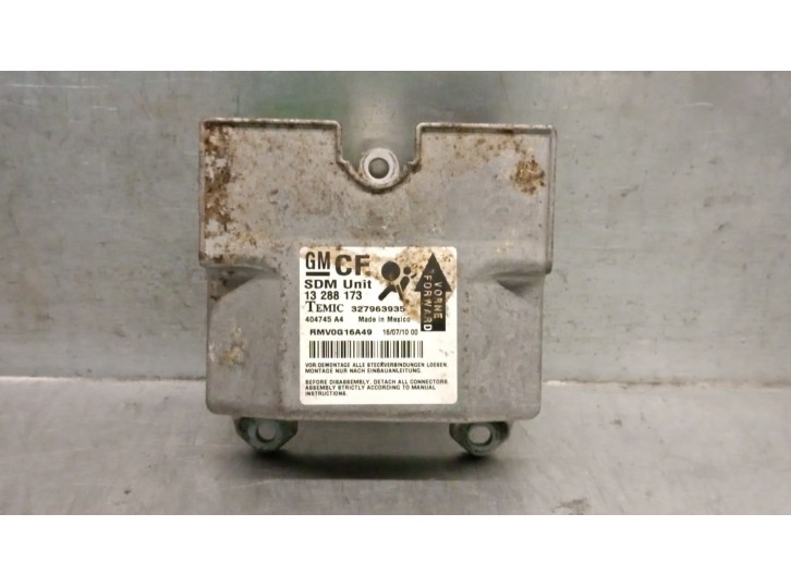 Recambio de centralita airbag para opel zafira / zafira family b (a05) 1.7 cdti (m75) referencia OEM IAM 13288173  327963935 TEM