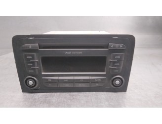 Recambio de sistema audio / radio cd para audi a3 (8p) 1.9 tdi referencia OEM IAM 8P0035186S 