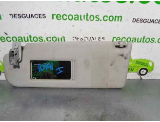 Recambio de parasol izquierdo para volkswagen golf iv berlina (1j1) 1.9 tdi referencia OEM IAM 1K0857551 