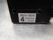 Recambio de modulo electronico para lexus ct 1.8 16v cat (híbrido) referencia OEM IAM 8651676010  