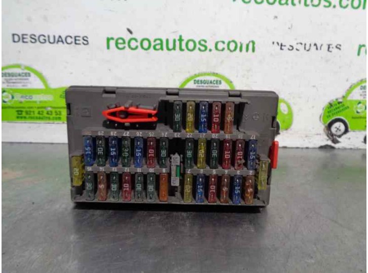 Recambio de caja reles / fusibles para fiat scudo (222) 2.0 16v jtd cat referencia OEM IAM 9631527980 