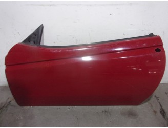 Replacement front left door for Alfa Romeo Spider (163) 1.8 16V CAT OEM IAM reference 60668705 RED 2 DOORS