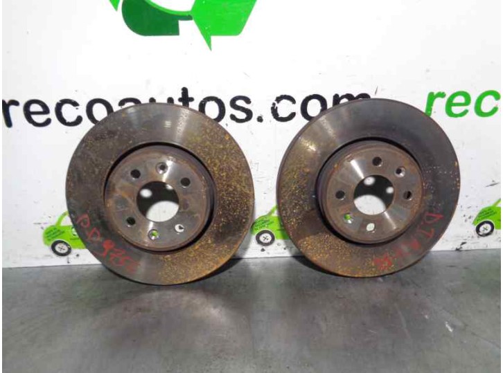 Recambio de disco freno delantero para renault megane ii berlina 5p 1.5 dci diesel referencia OEM IAM 402069518R  