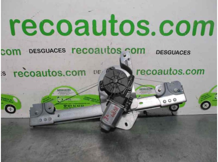 Replacement rear left window regulator for Dacia Logan 1.6 16V CAT OEM IAM reference 2 PINS 5 DOORS