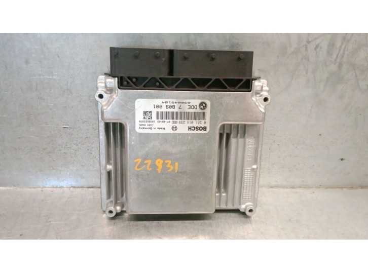 Recambio de centralita motor uce para bmw 1 (e87) 118 d referencia OEM IAM 7809001 0281014239 BOSCH