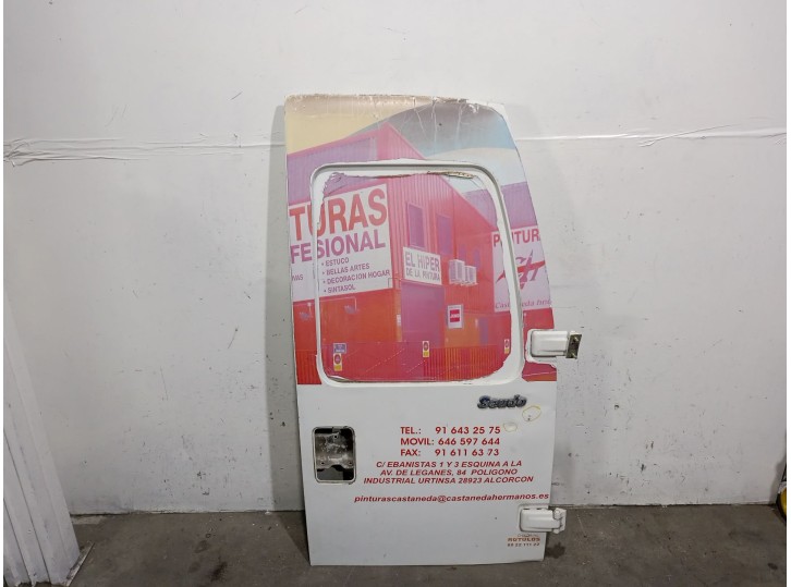 Recambio de puerta trasera derecha para fiat scudo (222) 1.9 diesel referencia OEM IAM 9567240788 9567240788 