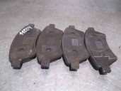 Recambio de pastillas de freno para renault scenic ii 1.9 dci diesel referencia OEM IAM FD4960  TRW