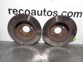 Replacement rear brake disc for Honda Civic Saloon .5 (MA/MB) 1.6 SOHC VTEC CAT OEM IAM reference 42510ST3E00 
