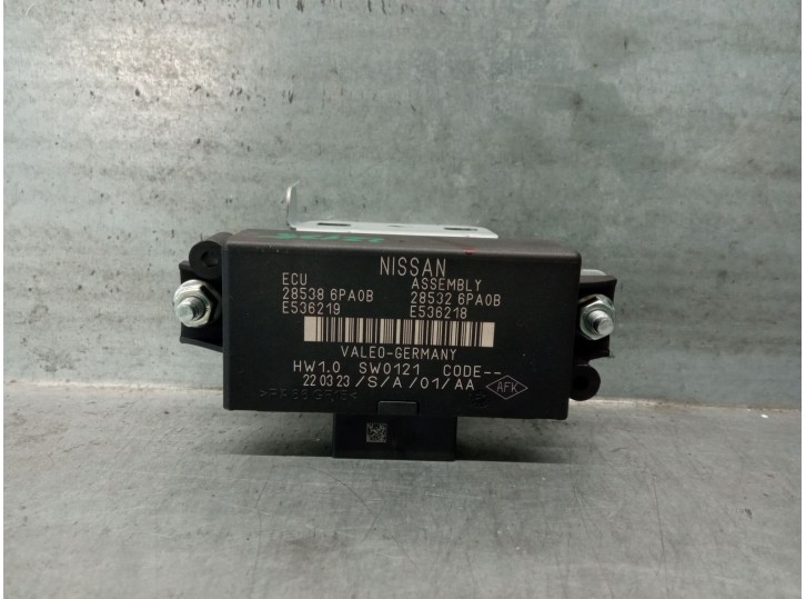Recambio de modulo electronico para nissan juke (f16_) 1.0 referencia OEM IAM 285386PA0B  E536219 VALEO