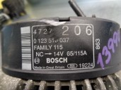 Recambio de alternador para chrysler voyager (gs) 2.5 turbodiesel referencia OEM IAM 4727206 0123510037 BOSCH