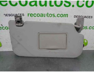 Recambio de parasol derecho para ford fiesta (cb1) 1.4 tdci cat referencia OEM IAM 1702309  