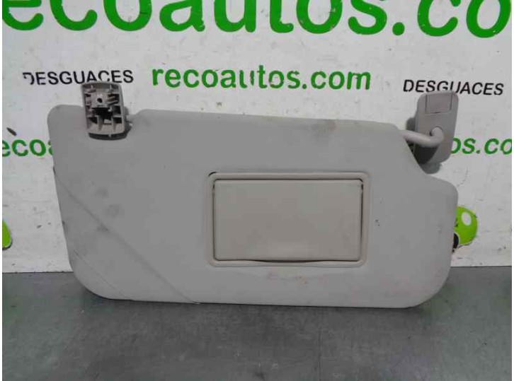 Recambio de parasol derecho para ford fiesta (cb1) 1.4 tdci cat referencia OEM IAM 1702309 
