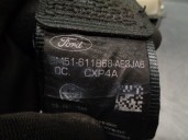 Replacement rear right seat belt for Ford Focus Lim. (CB8) 1.0 EcoBoost CAT OEM IAM reference BM51611B68AE 5 PU