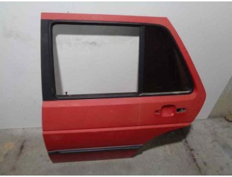 Recambio de puerta trasera izquierda para volkswagen jetta (165/167) 1.6 referencia OEM IAM  ROJA 4 PUERTAS