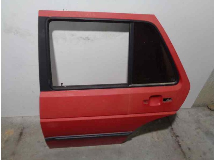 Recambio de puerta trasera izquierda para volkswagen jetta (165/167) 1.6 referencia OEM IAM  ROJA 4 PUERTAS