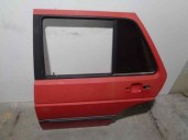Recambio de puerta trasera izquierda para volkswagen jetta (165/167) 1.6 referencia OEM IAM  ROJA 4 PUERTAS
