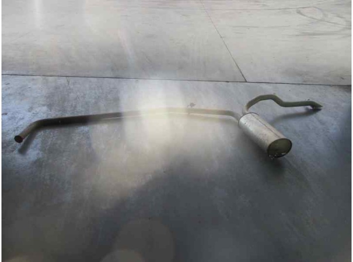 Recambio de tubo escape completo para opel vivaro furgón/combi (07.2006 =>) 2.0 16v cdti referencia OEM IAM CESTA 2