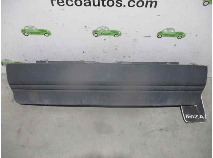 Replacement of rear bumper for Seat Ibiza 1.5 OEM IAM reference TEXTURED GREY 5 DOORS