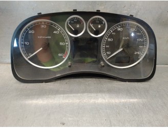 Recambio de cuadro instrumentos para peugeot 307 (s1) 2.0 hdi cat referencia OEM IAM 9655476580 216785036 SAGEM