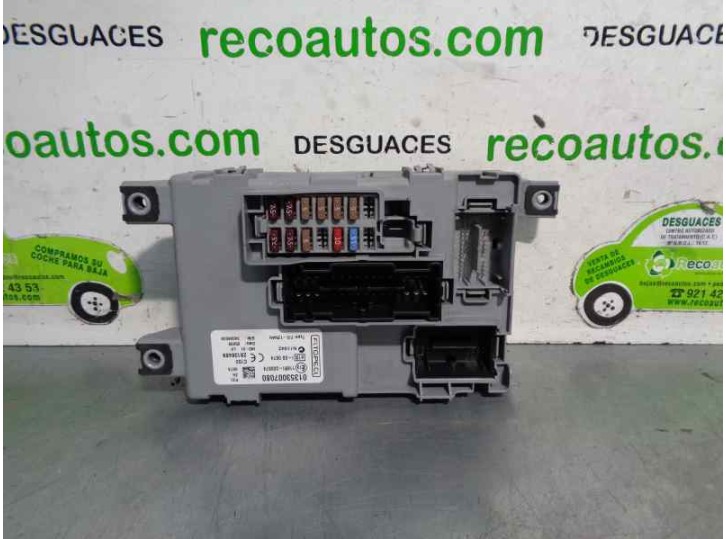 Recambio de caja reles / fusibles para fiat fiorino 1.3 16v jtd cat referencia OEM IAM 1353007080 