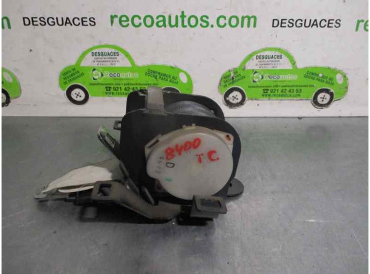 Recambio de cinturon seguridad trasero central para toyota yaris verso (ncp2/nlp2) 1.4 turbodiesel cat referencia OEM IAM   