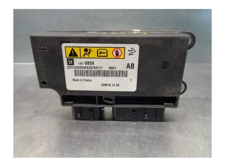 Recambio de centralita airbag para opel meriva b 1.7 16v cdti referencia OEM IAM 13576859 