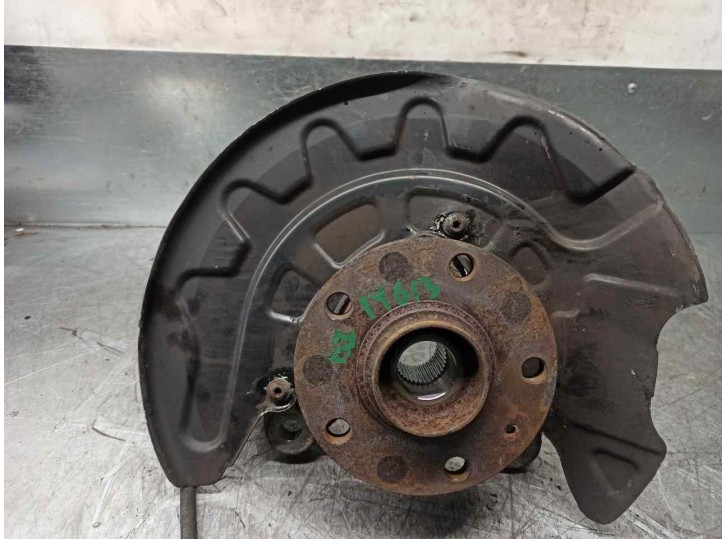 Replacement front left stub axle for Volkswagen Golf VII Lim. (5G1) 1.6 TDI DPF OEM IAM reference 5Q0255K 