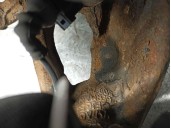 Replacement front left stub axle for Volkswagen Golf VII Lim. (5G1) 1.6 TDI DPF OEM IAM reference 5Q0255K 