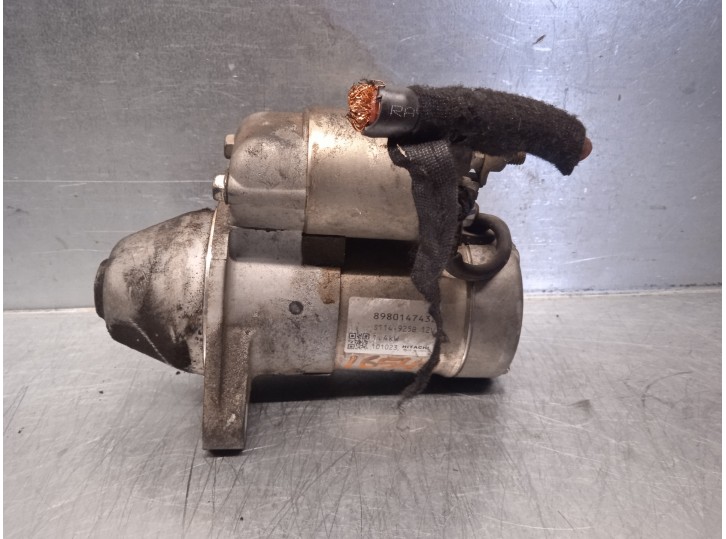 Replacement starter motor for Opel Meriva B 1.7 16v CDTi OEM IAM reference 8980147432 S114925B HITACHI