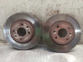 Replacement front brake disc for Renault Mégane I Scenic (JA0) 1.9 DTi Diesel CAT OEM IAM reference 7701205840 