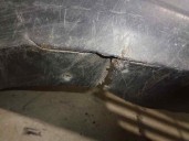 Recambio de paragolpes delantero para citroën berlingo 1.9 diesel referencia OEM IAM 7401W8 NEGRO TEXTURADO 