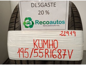 Recambio de neumatico/s para hyundai i20 ii (gb, ib) 1.0 t-gdi referencia OEM IAM 19555R1687V KUMHO ECSTA HS52
