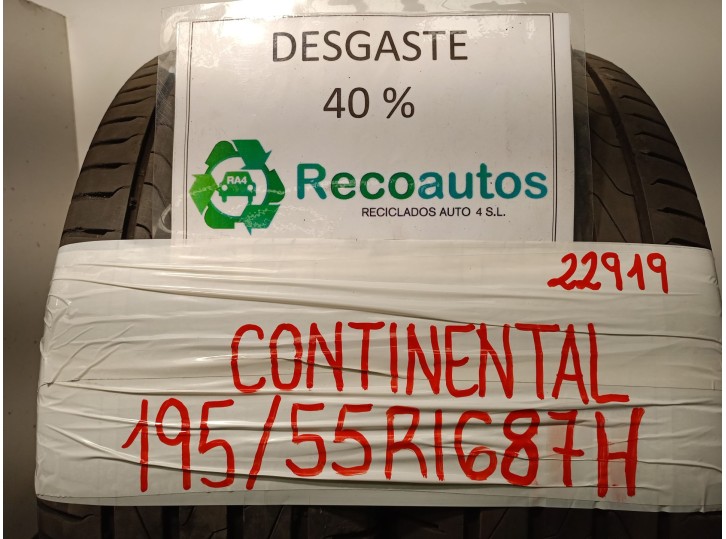 Recambio de neumatico/s para hyundai i20 ii (gb, ib) 1.0 t-gdi referencia OEM IAM 19555R1687H CONTINENTAL ULTRACONTACT