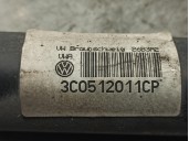 Recambio de amortiguador trasero izquierdo para skoda fabia (5j2 ) 1.2 12v referencia OEM IAM 3C0512011CP 