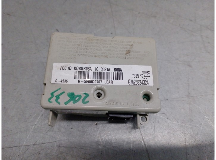 Recambio de modulo electronico para chevrolet hhr 2.4 16v referencia OEM IAM 25824324 