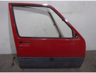Replacement front right door for Renault 5 (B/C40) 1.0 OEM IAM reference 7701463714 RED 5 DOORS