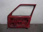 Recambio de puerta delantera derecha para renault 5 (b/c40) 1.0 referencia OEM IAM 7701463714 ROJA 5 PUERTAS
