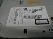 Recambio de sistema audio / radio cd para opel astra j lim. 1.7 16v cdti referencia OEM IAM 22800670 