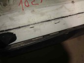 Recambio de paragolpes trasero para seat toledo (5p2) 1.9 tdi referencia OEM IAM  BLANCO 5 PUERTAS