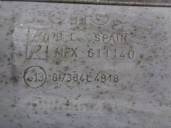 Recambio de tubo escape trasero para renault 5 (b/c40) 1.0 referencia OEM IAM MFX611140 7700876250 FONOS