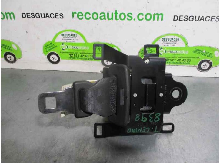 Recambio de cinturon seguridad trasero central para toyota yaris verso (ncp2/nlp2) 1.4 turbodiesel cat referencia OEM IAM   