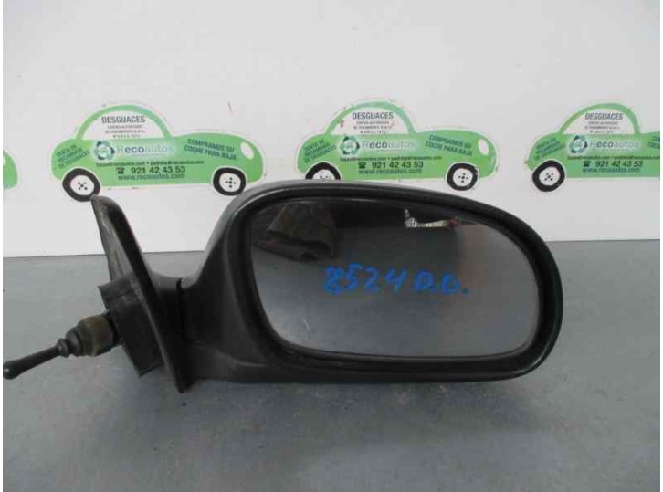 Recambio de retrovisor derecho para hyundai accent (x3) 1.3 cat referencia OEM IAM  NEGRO MANUAL