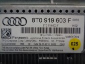 Replacement multifunction screen for Audi Q5 (8R) 2.0 16V TDI OEM IAM reference 8T0919603F 