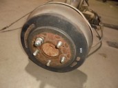 Replacement rear axle for Hyundai H1 2.5 Turbodiesel OEM IAM reference 521004A905 DRUM 5 HOLES BURRA 16