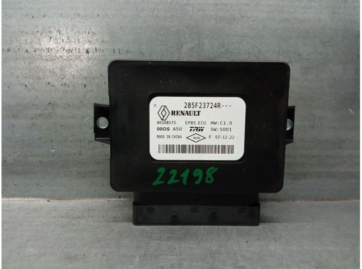 Recambio de modulo electronico para nissan juke (f16_) 1.0 referencia OEM IAM 285F23724R  A010B575 TRW