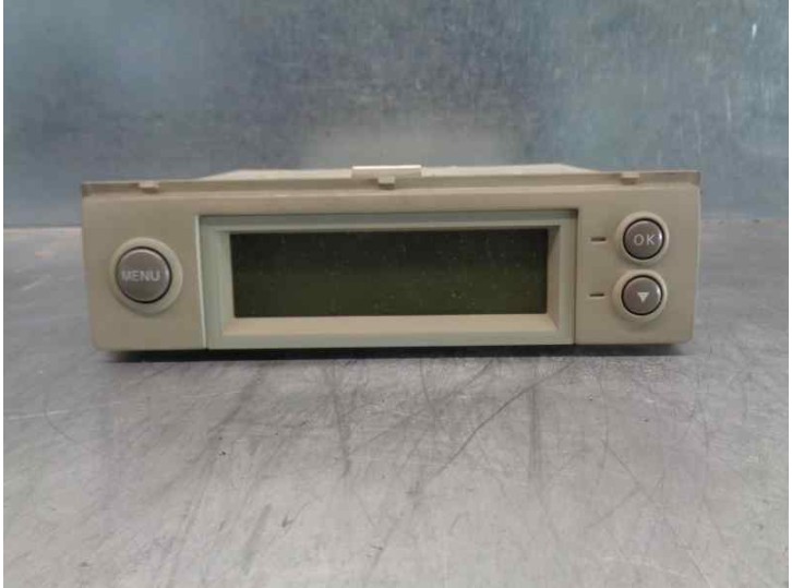 Recambio de pantalla multifuncion para nissan micra (k12e) 1.5 dci turbodiesel cat referencia OEM IAM AX607 