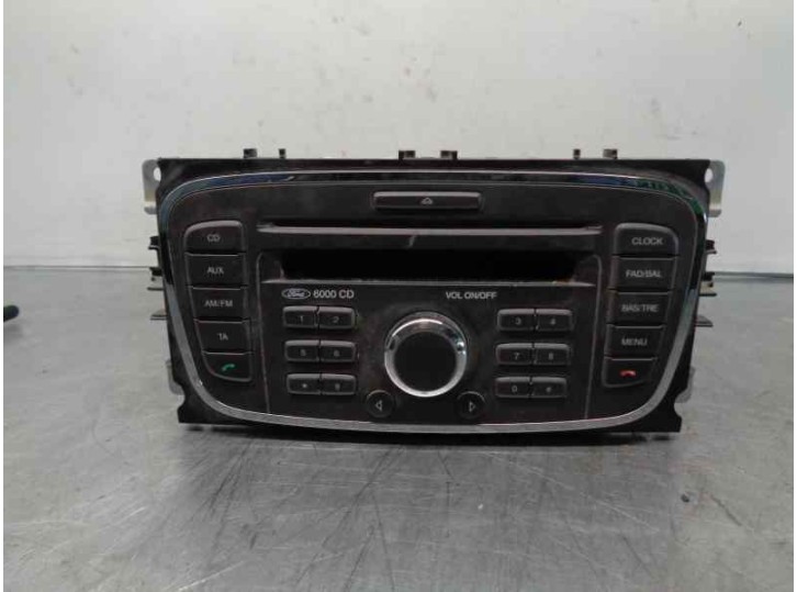 Replacement audio system / CD radio for Ford Focus Saloon (CAP) 1.6 TDCi CAT OEM IAM reference 7M5T18C815BA 