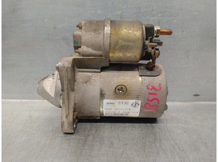 Replacement starter motor for Fiat Punto saloon (188) 1.2 CAT OEM IAM reference 63101018 DENSO