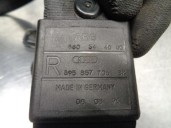 Replacement front right seat belt for Audi A3 (8L) 1.8 20v OEM IAM reference 893857706BK WITH PRETENSIONER 3 DOOR