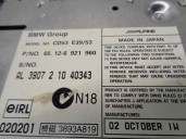 Recambio de sistema audio / radio cd para bmw serie 5 berlina (e39) 520i referencia OEM IAM 65126921960 